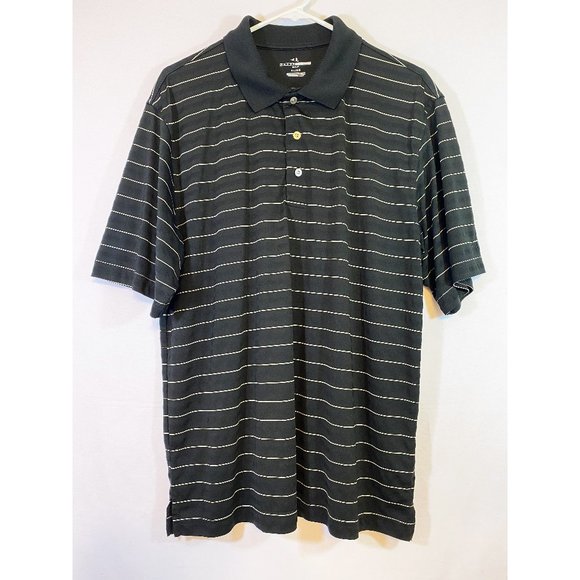 Grand Slam Striped Golf Polo - Picture 2 of 7